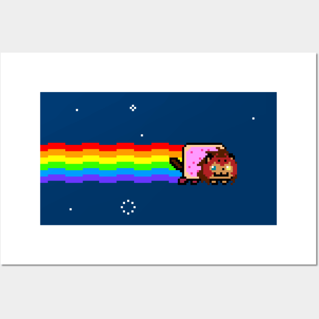 Nyan-Catra Wall Art by krls